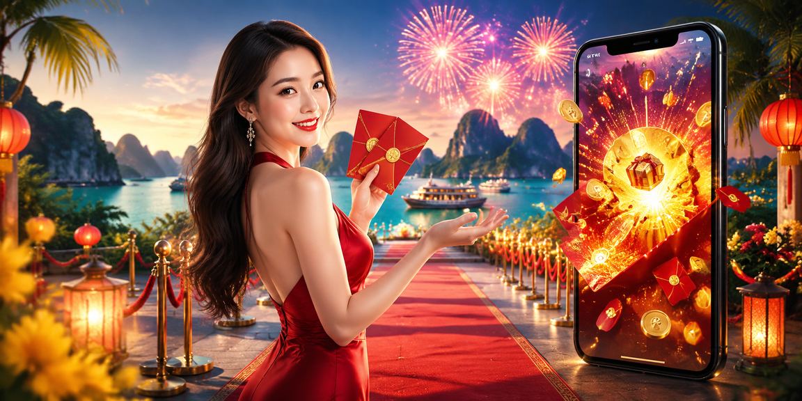 Bao lì xì đỏ – ưu đãi thưởng dịp lễ tại Vịnh Hạ Long kqxsmtr